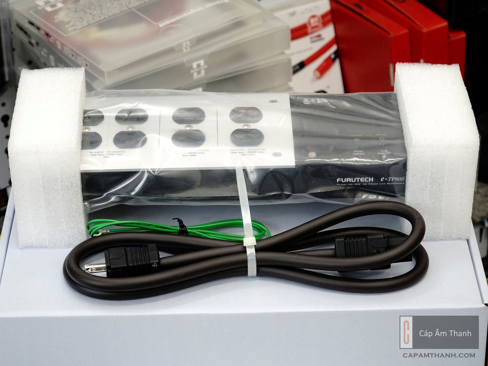Lọc điện Furutech e-TP80 S NCF: Nhiều nâng cấp đáng giá
